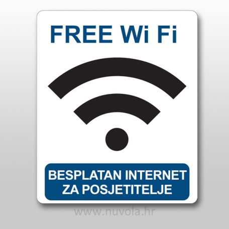 Naljepnica besplatan internet