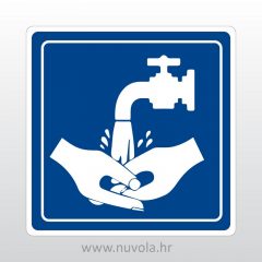 pranje ruku naljepnica