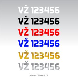 Naljepnica za plovilo