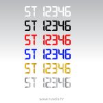 Naljepnica za brodicu