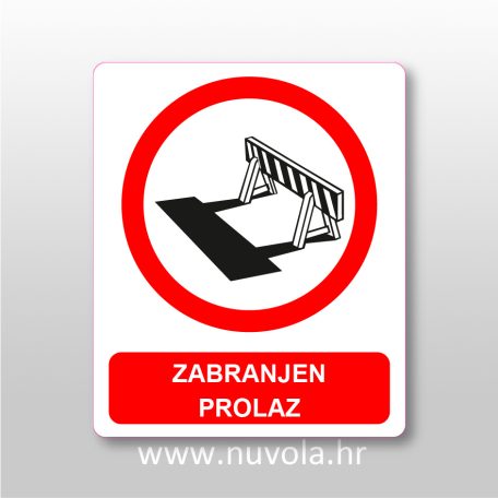 Zabranjen prolaz