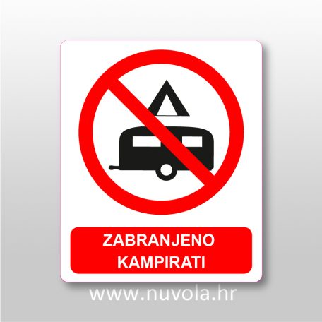 Zabranjeno kampirati