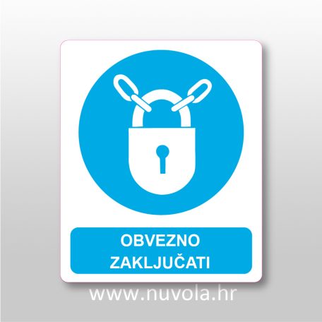 Obvezno zaključati