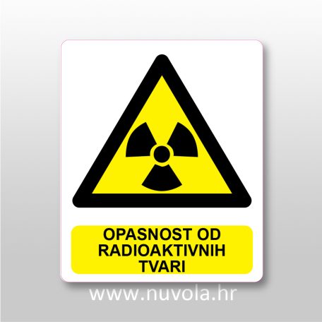 Opasnost od radioaktivnih tvari