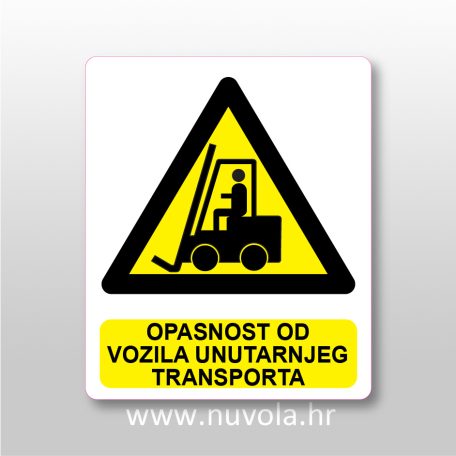 Opasnost od vozila unutarnjeg transporta