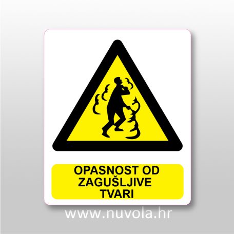 Opasnost od zagušljive tvari