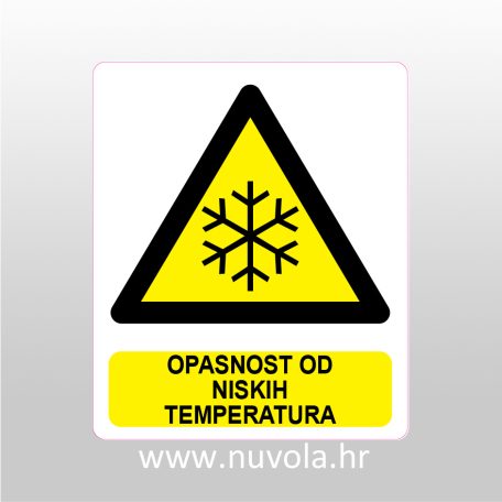 Opasnost od niskih temperatura