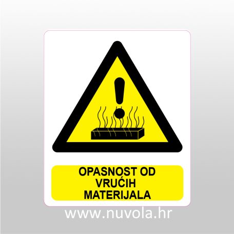Opasnost od vrućih materijala