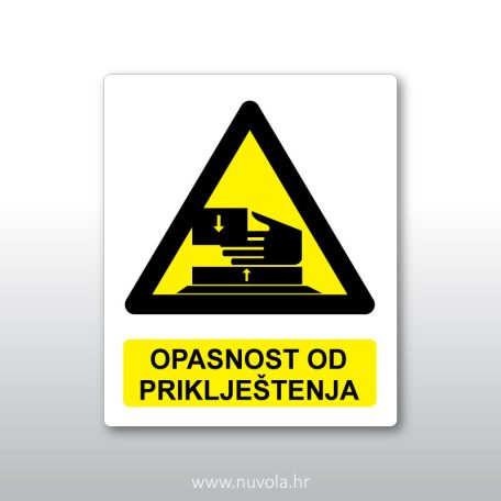 Opasnost od priklještenja OP-53 A