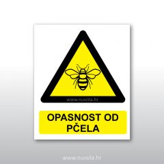 Tabla ploča Opasnost od pčela