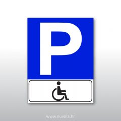 Tabla ploča Parkiralište za invalide