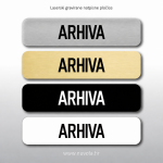 Natpisna tablica ARHIVA