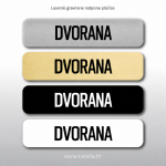 Natpisna tablica DVORANA