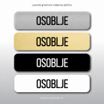 Natpisna tablica OSOBLJE