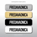 Natpisna tablica PREDAVAONICA