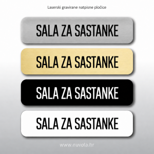 Natpisna tablica SALA ZA SASTANKE