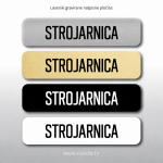 Natpisna tablica STROJARNICA