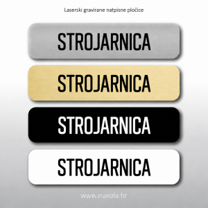 Natpisna tablica STROJARNICA