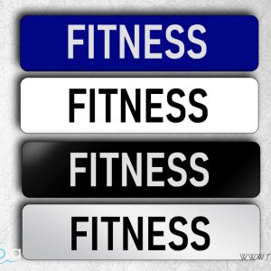 Natpisna tablica – fitness