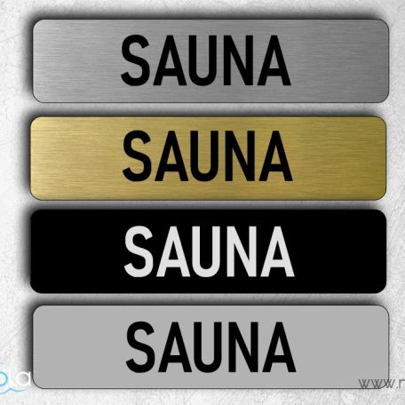 natpisne tablice - sauna
