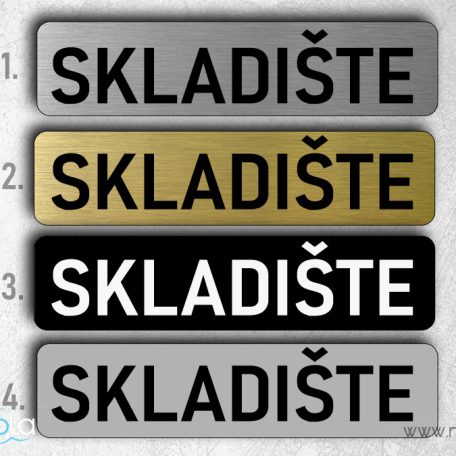 natpisne tablice - skladiste