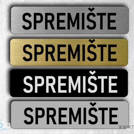 natpisne tablice - spremiste