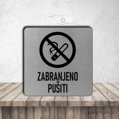 Tablica – Zabranjeno pušiti