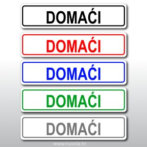 Naljepnica domaći