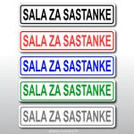 Naljepnica sala za sastanke