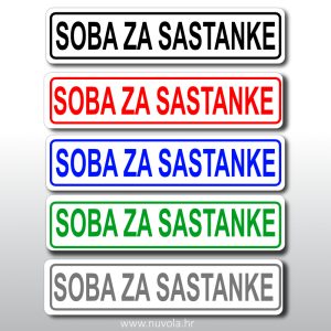 Naljepnica soba za sastanke