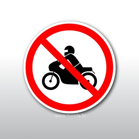 Zabranjeno za motocikle