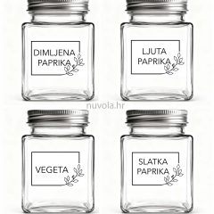 Naljepnice set za začine