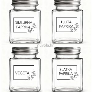 Naljepnice set za začine