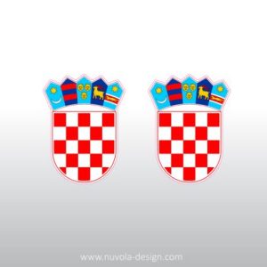 Naljepnice hrvatski grb