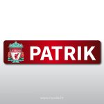 Personalizirana tablica s imenom