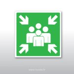 Mjesto okupljanja znak