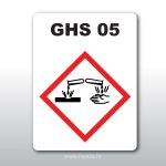 Piktogram opasnosti GHS 05 nagrizanje