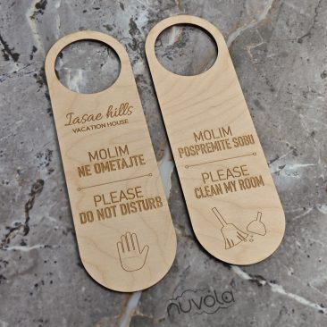 molim pospremite sobu - ne ometajte znak za vrata