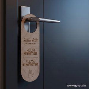 znak za vrata ne smetaj
