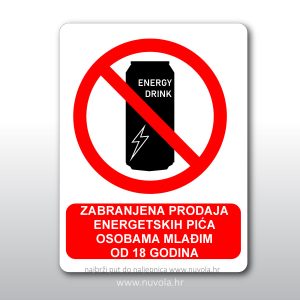Zabranjena prodaja energetskih pica mladjima od 18 godina