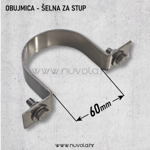 obujmica selna za znak, stup, cijev